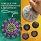 Paint by Numbers Kits for Adults – Mandala Rock Painting Dot Art Kit with Wooden Rocks, Mandala Stencils, Dotting Tools & Acrylic Paints, DIY Relaxing Craft Kit for Beginners and Hobby Artists